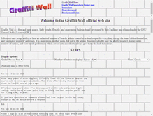 Tablet Screenshot of graffitiwall.treborlogic.com